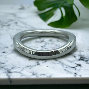 Rindr - Hammered - Sterling Silver