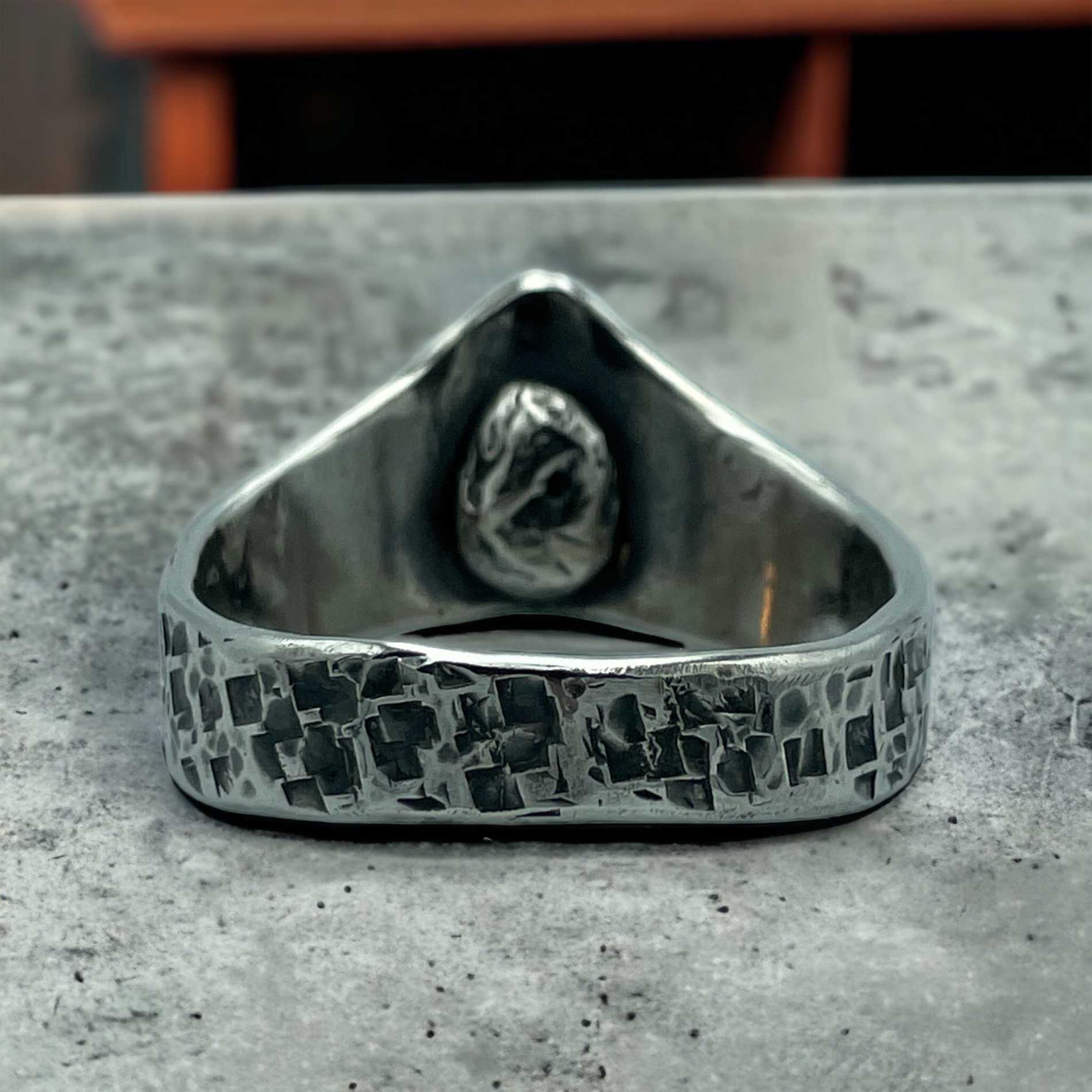 Odin - Structure Hammered - Sterling Silver - Image 4
