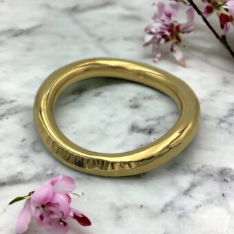 Rindr - Hammered - Gold Plated