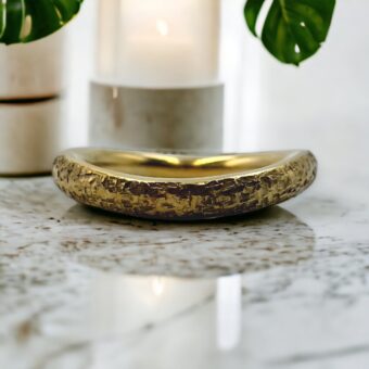 Rindr - Structured - 22kt. Gold Plated